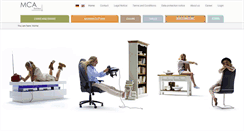 Desktop Screenshot of mca-furniture.com
